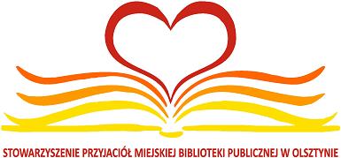 Logo Stowarzyszenia Przyjaciół Miejskiej Biblioteki Publicznej,