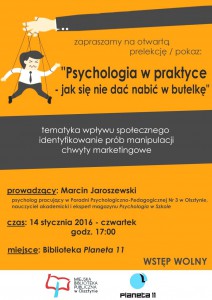 psychologia w praktyce plakat