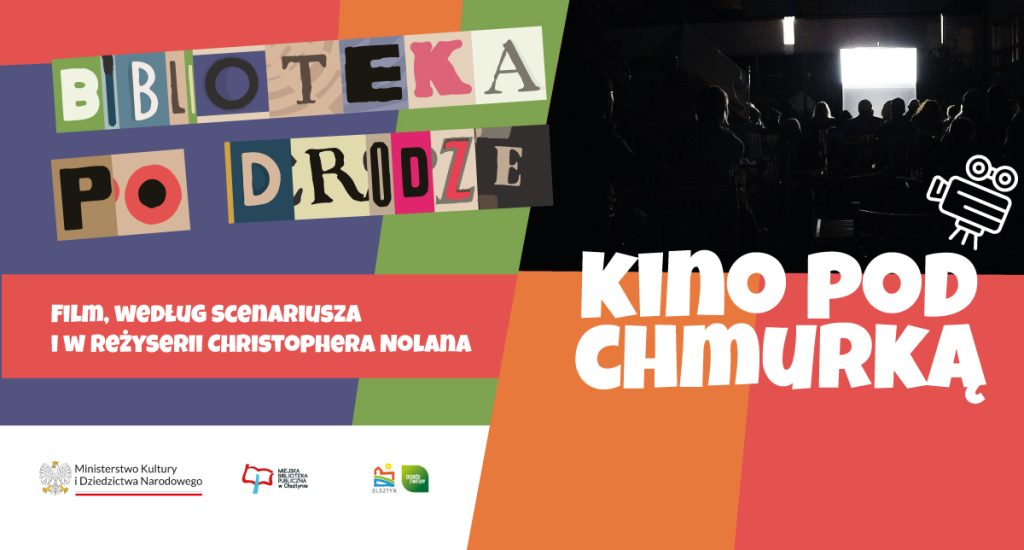 Plik przedstawia projekt banera na Kino pod chmurką