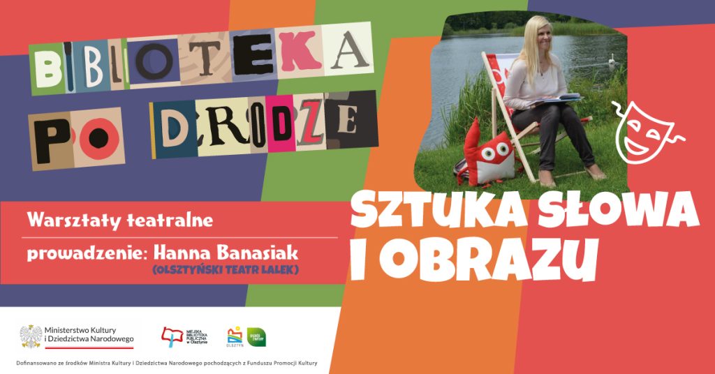 Plik przedstawia projekt banera, Sztuka Słowa i Obrazu.